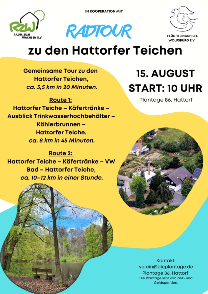 Samstag, 15. August, Radtour